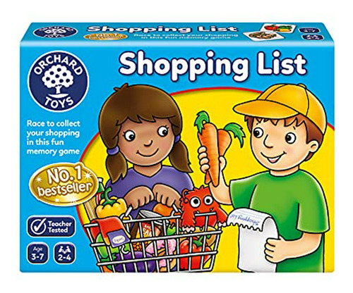 Orchard Toys Shopping List - Educational Memory Game - Age 3