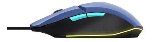 Mouse Trust Gxt 109 Felox Gamer Alambrico Azul