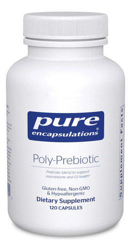 Poliprebiótico Pure Encapsulations 120 Cápsulas