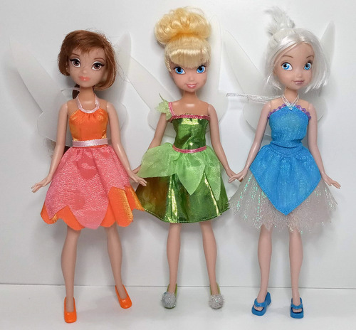 Muñecas Princesa Campanita Tinkerbell Y Sus Hermanas Disney