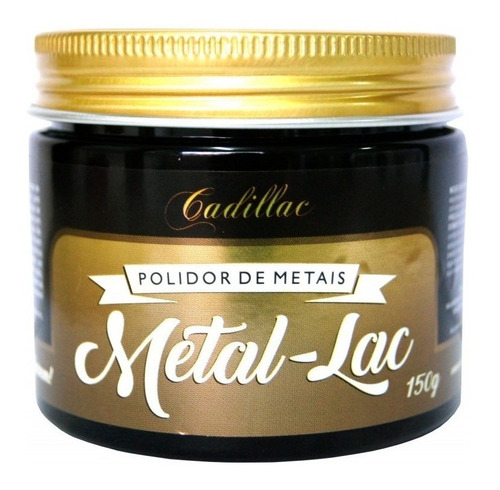 Polidor De Metais Alumínio Cromados Metal-lac Cadillac 150g
