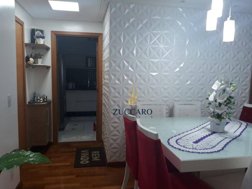 Apartamento Com 3 Dormitórios À Venda, 75 M² Por R$ 415.000 - Jardim Nova Taboão - Guarulhos/sp - Ap14605