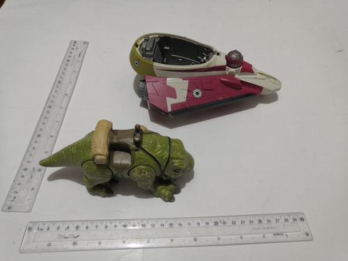 Playskool Dewback Obi Wan Starfighter Incompletos Loose