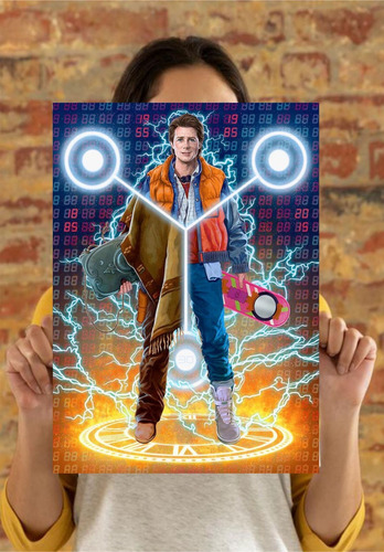 Cuadros Back To The Future - Marty Mcfly - 27x42