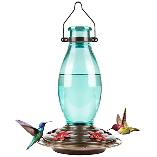 18001 Hummingbird Feeder, Glass Wild Hummingbird Feeder...