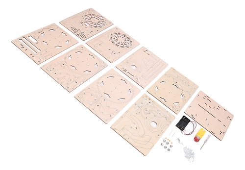 Rompecabezas De Madera 3d Para Adultos, Montaña Rusa, Barra