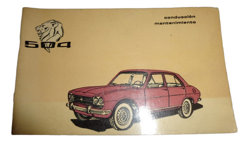 Peugeot 504 1972 Manual Original (Usado)