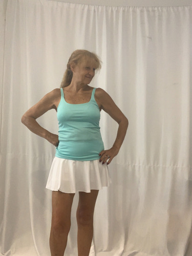 Musculosa Dama Deportiva Basica Tenis Fitnes Paddle Serena