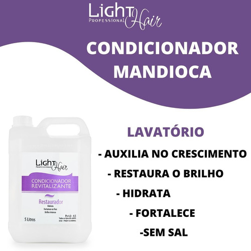 Condicionador Restaurador Mandioca 5 Litros