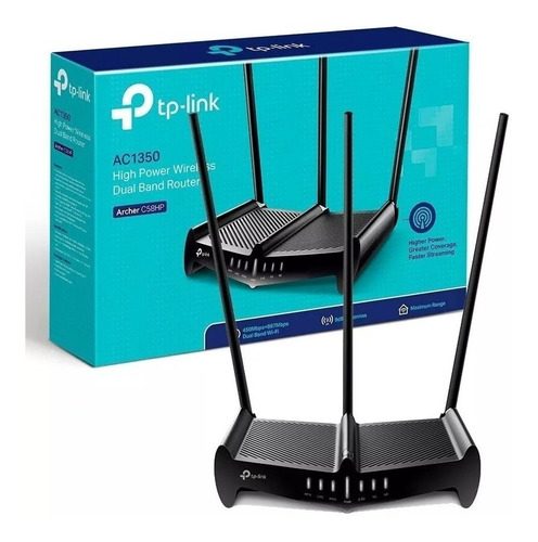 Router Archer Tp Link C58hp Doble Banda Rompemuros Ac1350