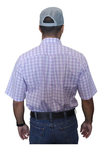 Camisa Keep Roping Mc Xadrez Lilaz-11