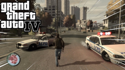 Grand Theft Auto Iv + Mapa Xbox 360 (Reacondicionado)