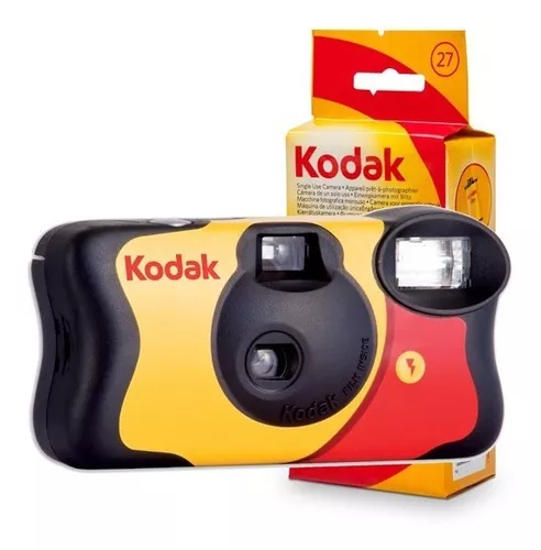 Kodak Cámara Desechable Daylight SUC 27+12 Amarillo