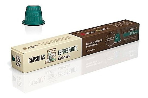 Imagen 1 de 7 de Cafe Espressarte Deciso Cabrales Nespresso X10 Capsulas