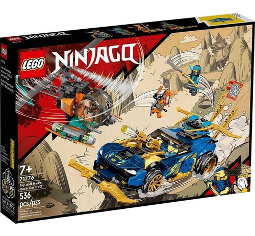 Lego Ninjago - Auto Deportivo Evo De Jay Y Nya 71776