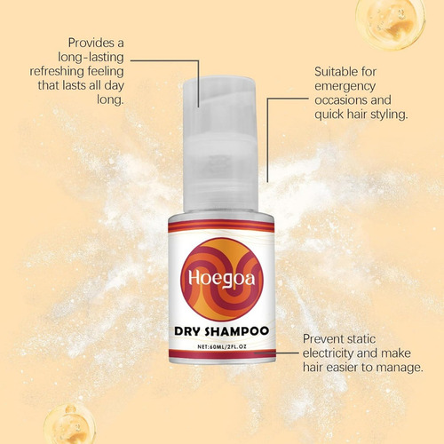 Spray De Champú Seco En Aerosol De Champú Seco For Cabello