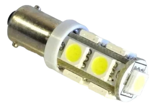 Lampara Luz Led  Para Auto Moto Un Polo Ba9s Smd5050 9 Led