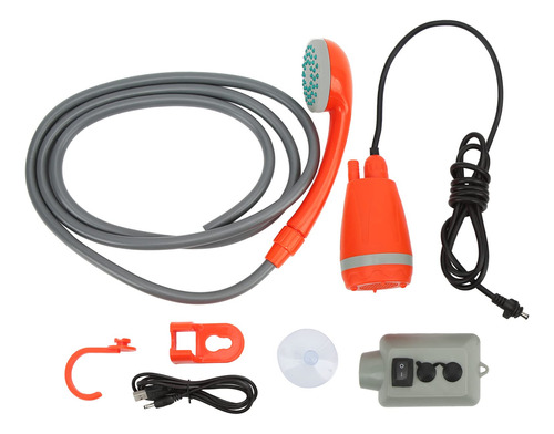 Ducha Portatil Dc3.7v Usb Recargable Al Aire Libre Camping