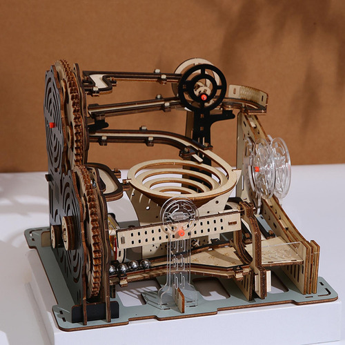Rompecabezas De Madera 3d Marble Run, Montaña Rusa De