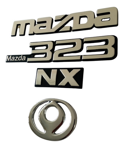 Emblemas Traseros Mazda 323 Nx Sol Naciente Mazda 