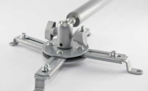 Imagen 8 de 10 de Soporte Proyector Techo 2en1 Universal 360° 40 Cm 10 Kg Htec