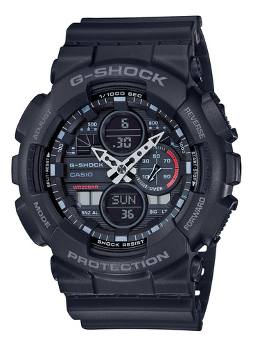 Reloj Casio G Shock Ga 140 1a1 Máxima Precisión Y Estilo Aho