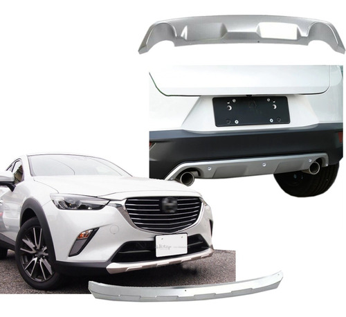 Moldura Defensa Bumper Mazda Cx3 2020 2021 2022