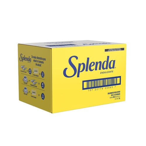 Imagen 3 de 6 de Splenda® Original 2000 Sobres De 1g