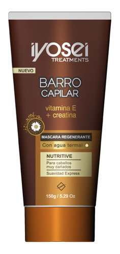 Barro Capilar Con Agua Thermal & Vitamina E X 150grs Iyosei