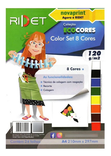 Bloco De Desenho Branco 20fls 140g Novaprint Papel Artistico