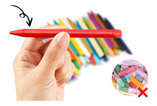 Crayones De Plástico Crayones Para Estudiantes Borrables
