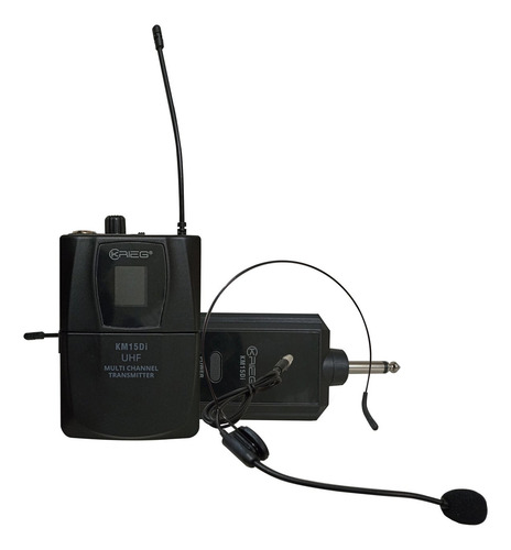 Sistema De Micrófono Inalámbrico Uhf De Diadema Con Body Pac