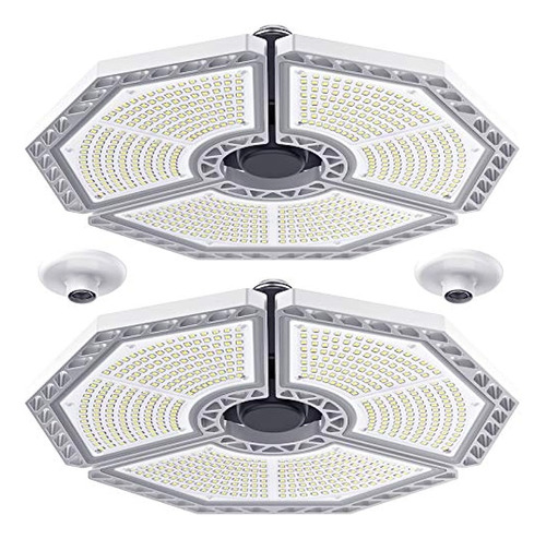 Kernowo, Paquete De 2 Luces Led Para Garaje, 140 W, 18500 Lú