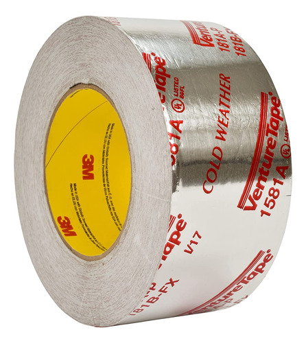 Venture Tape Ul181a-p - Cinta De Aluminio 1581a Costuras Ríg