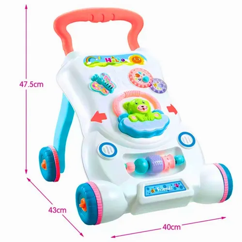 Caminador Musical Baby Walker Con Luces - Kidscool