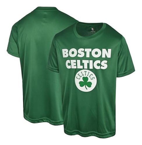 Ultra Game Boston Celtics Camiseta De Rendimiento De Manga C
