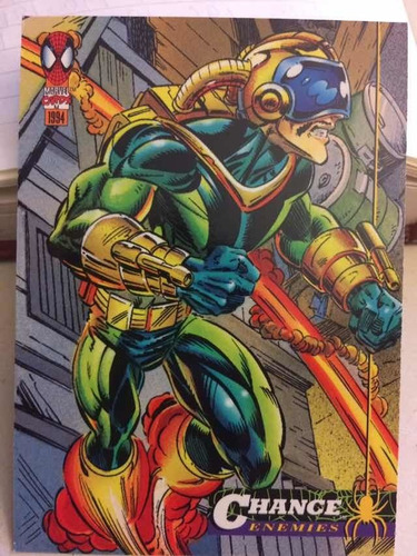 Estampa Marvel Cards 1994 Número 34 Chance