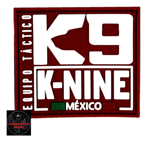 Parche K9 K-9 Knine Militar Policia Tactico Perro Binomio Br