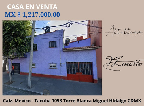 Casa En Venta En Calz Mexico-tacuba Cdmx I Vl11-za-094