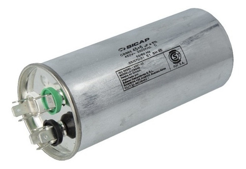 Capacitor Dual Aire Acondicionado Split 45+6uf/450v