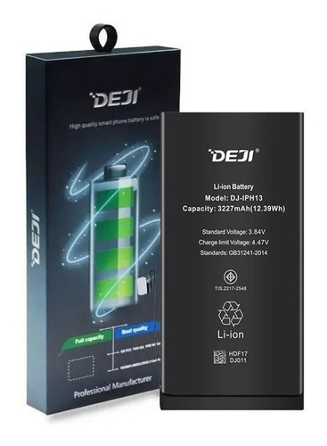 Bateria Litio Premium Para iPhone 13 De 3227 Mah Marca Deji