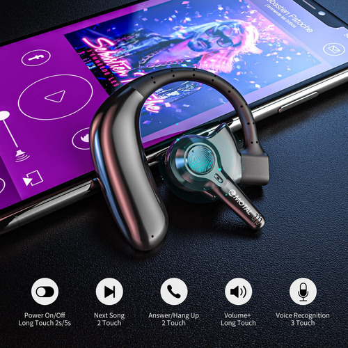 Auriculares Bluetooth De Cancelación De Ruido De Ai De Doble