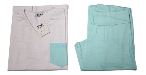 Imagen 4 de 9 de Pijama De Mujer Invierno De Modal Art 650