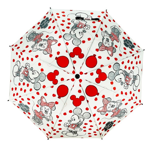 Imagem 2 de 6 de Guarda Chuva Sombrinha Long. Auto. Mickey Express Zippy Toys
