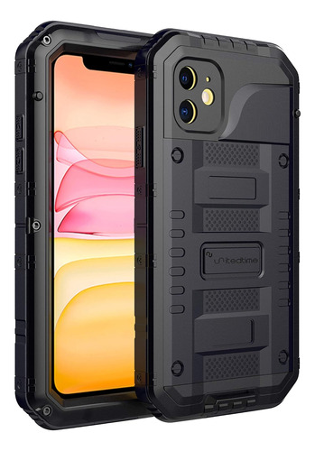 Funda Para iPhone 11 Heavy Duty Negra Silicona