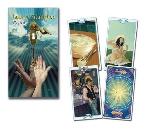 Imagen 3 de 8 de Tarot Law Of Attraction - Lo Scarabeo - Cartas