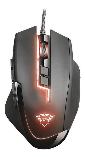 Mouse Gamer Trust Sikanda Mmo Gxt 164 Rgb 5000 Dpi Com Fio