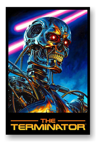 Lamina Poster Afiche A3 The Terminator T800 29,7x42cm