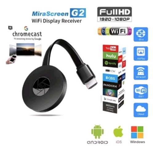 Transmisor De Tv A Smart G2 4k Negro