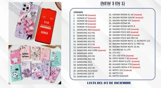 Funda 3n1 Redmi Note 10 4g / Mi 11 Lite / Zte A51 / V30 Vita